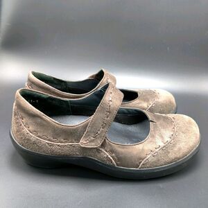 Ziera Mary Jane Shoes 2-toned & -textured  Leather Sz 7